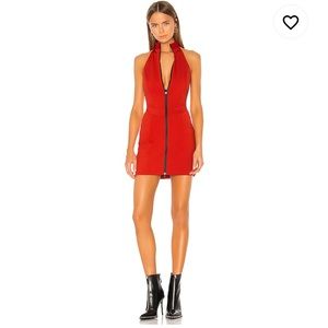 IAMGIA iris dress in red